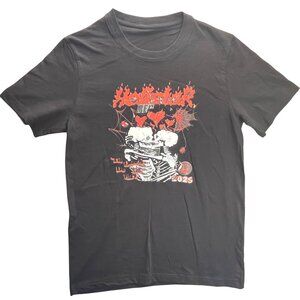 Helstar 2025 Skeleton Kiss Graphic Tee Black